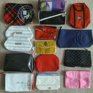 One Piece Of Assorted Cosmetics Makeup Pouches Bags - new and slightly used